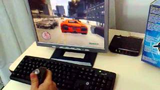 preview picture of video 'GTA IV PC Played With a Microsoft Sidewinder Force Feedback 2'