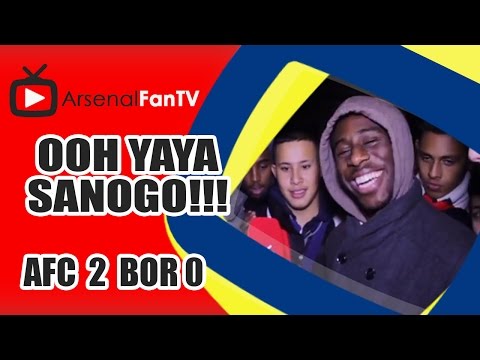 Ooh Yaya Sanogo!!! - Arsenal 2 Borussia Dortmund 0