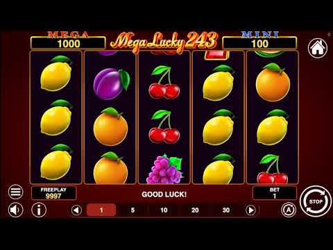Mega Lucky 243 – Video Gameplay