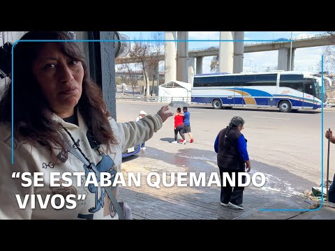 “¿Estoy desfigurado?”: vecinos cuentan el "infierno" tras explosión de pipa de gas en Iztapalapa