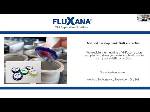 FLUXANA Webinar Method development: Drift correction from September, 15th, 2021
