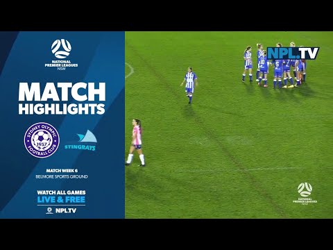 Highlights NPL NSW Women's Round 6 - Sydney Olympic FC v Illawarra Stingrays
