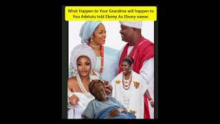 Ebony was Speechless as the Jewel Told her she can never leave her husband to Ebony. 