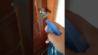 How to open a locked door without a key???