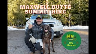 Maxwell Butte Snowshoe Hike