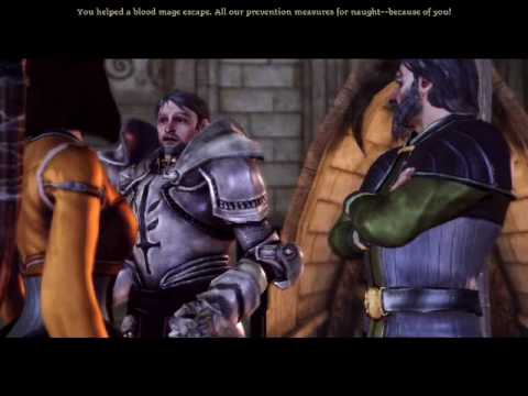 Dragon Age: Origins - Betrayal - Mage Origin Story Last Scene