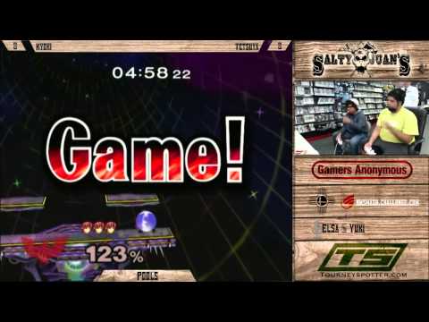SJ2 - Kyoki(Falcon) vs. Tetsuya(Marth) - Pools - Melee