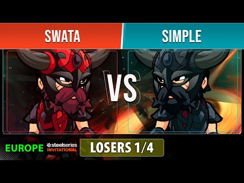Swata VS simpLe - Losers 1/4 - EU - Brawlhalla SteelSeries Invitational 2022