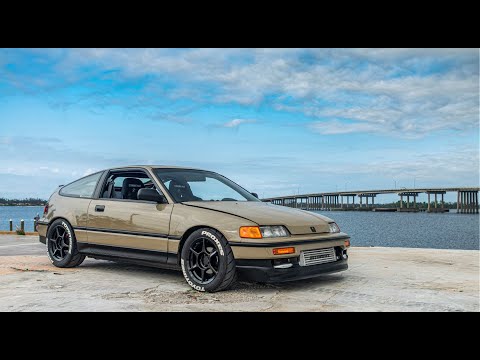 My Turbocharged 1991 Honda CRX SI Overview
