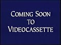 Coming Soon To Videocassette 1996