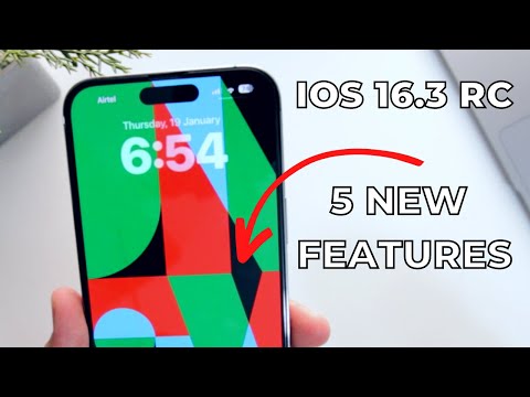 iOS 16.3 RC - 5 Awesome New Features and Bug Fixes