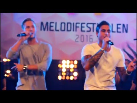 ESCKAZ in Stockholm: Samir & Viktor - Bada nakna (at Melodifestivalen afterparty)