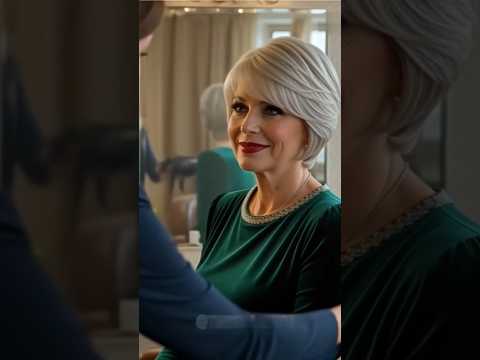 Long Pixie for Ladies Over 70! #haircut