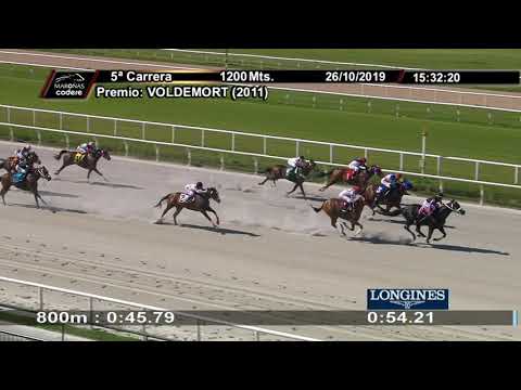 26/10/2019 – Hipodromo Colonia – Carr 5 – ANTENOR