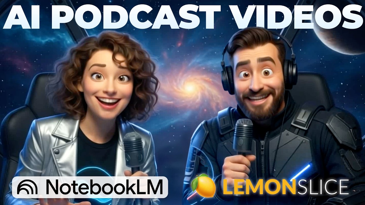 Tutoriel Lemon Slice - Transformez vos podcasts Notebook LM en vidéos