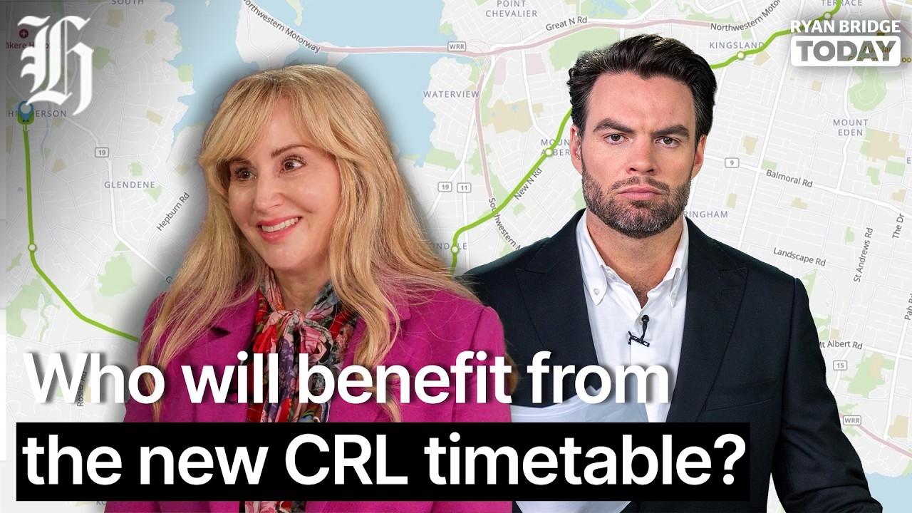 Who will benefit from the new CRL timetable? | Ryan Bridge TODAY