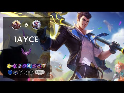 Jayce Top vs Fiora - EUW Master Patch 12.7