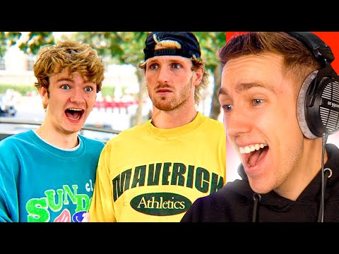 Miniminter Reacts To TommyInnit Meeting Logan Paul in London