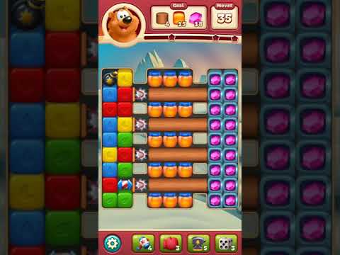 TOON BLAST 2368 crown 3 STARS