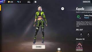 How to change characters and clothes in free fire