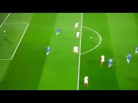 GOL DE DAVI LUIZ - CHELSEA 1 X 0 ROMA - CHAMPIONS LEAGUE - 18 10 2017