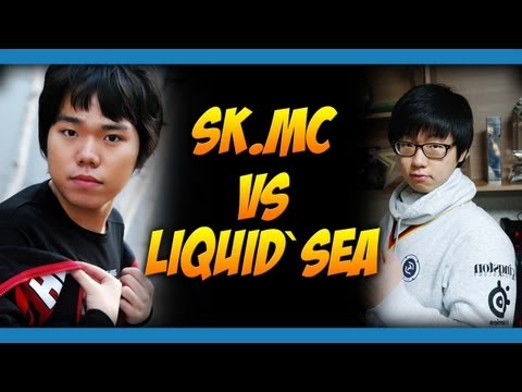 StarCraft II: Wings of Liberty - SK.MC vs LiquidSea