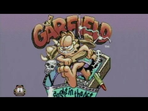 garfield caught in the act genesis rom