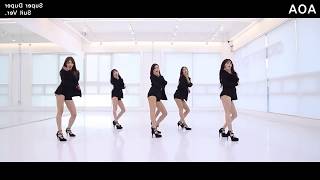 [Mirrored] AOA – 'Super Duper' Mirrored Dance Practice 안무 영상 거울모드