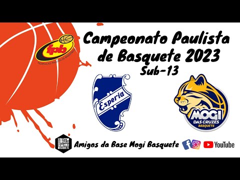 FPB 2023 SUB-13 –ESPÉRIA X MOGI BASQUETE – 02/09/2023