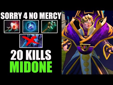 SORRY FOR NO MERCY - MidOne 9k MMR Plays Invoker WITH Orchid & MADE 20 KILLS - Dota 2