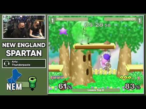 NE Melee Spartan - Trail (Ice Climbers) vs. bonfire10 (Sheik) - Melee LR2
