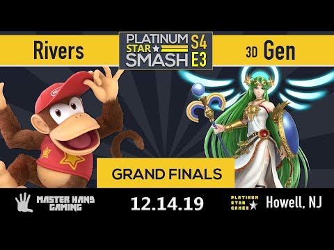 PSS S4:E3 - Rivers (Diddy Kong) Vs. 3D | Gen (Palutena) - Grand Finals