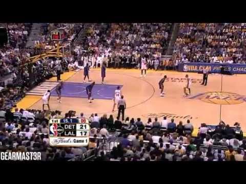 2004 NBA Finals - Detroit vs Los Angeles - Game 1 Best Plays