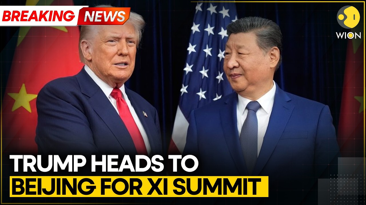 BREAKING: Trump Heads To Beijing For High-Stakes Xi Summit Amid Global Tensions | WION