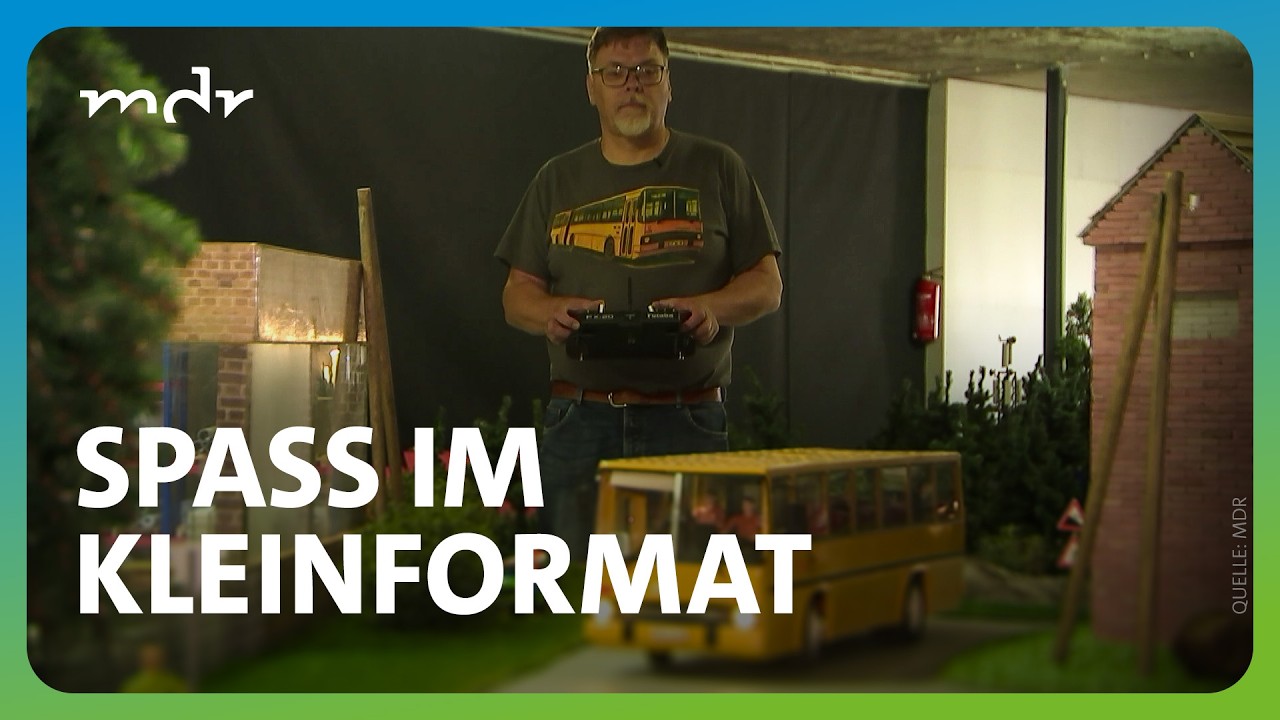 Köthener Modell-Bauer und seine Leidenschaft für Mini-Trucks | MDR um 4 | MDR
