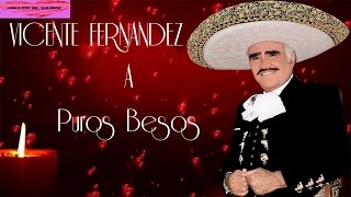 Vicente Fernandez  A Puros Besos