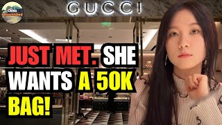 Woman Asks Man She Just Met on Blind Date to Buy 50,000 Yuan Bag, He Rejects and Humiliates Her!