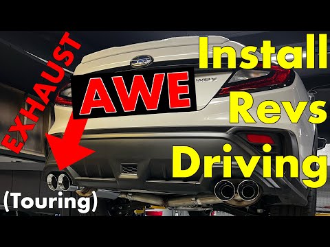 BEST EXHAUST for VB Subaru WRX?! AWE Touring Cat Back Exhaust: Install, Revs, Driving, 5w-40 Oil