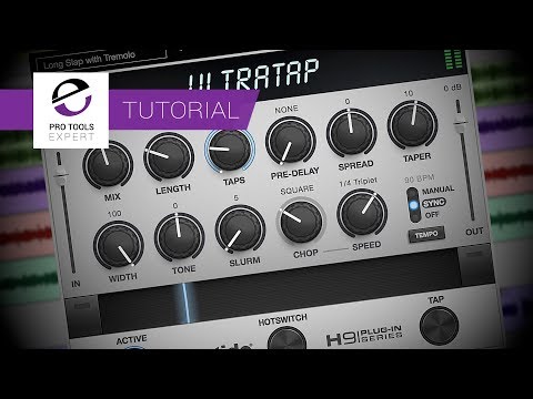 Free Tutorial   How To Use The Eventide UltraTap Plug in Controls