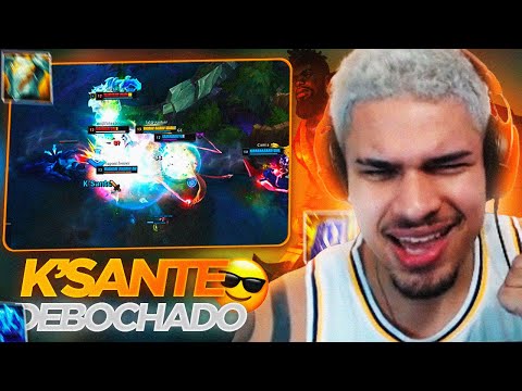 O HOMEM BRINCA DEMAIS DE K'SANTE!