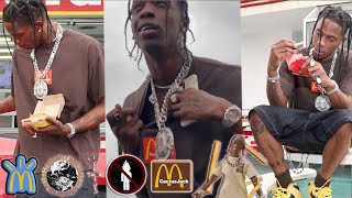 TRAVIS SCOTT SURPRISING HIS FANS AT MCDONALDS [RECAP]