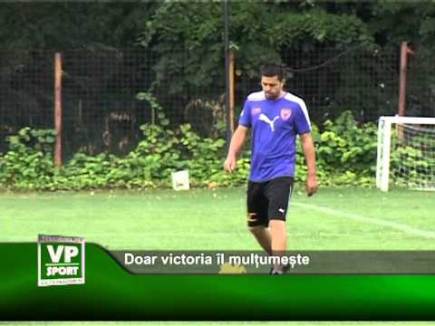 Doar victoria îl mulțumește