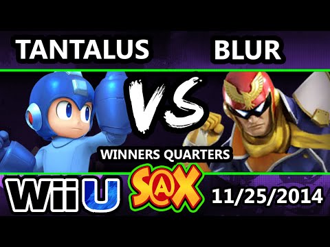 S@X - VGBC | Tantalus (Megaman) Vs. Blur (Captain Falcon) SSB4 Winners Bracket - Smash 4 Wii U