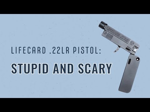 TrailBlazer Lifecard  22LR CREDIT CARD GUN REVIEW
