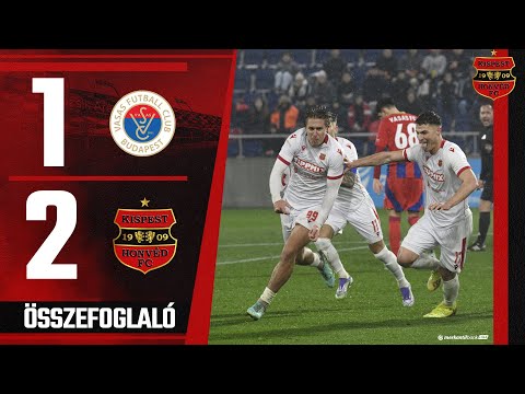 Vasas FC - Budapest Honvéd FC 1-2, Merkantil Bank Liga, 14. forduló - összefoglaló