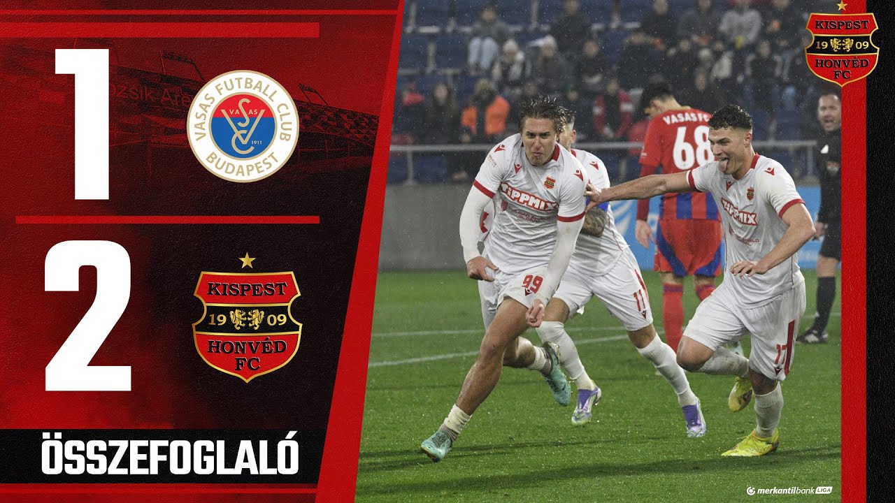 Vasas FC - Budapest Honvéd FC 1-2