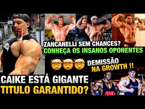 CAIKE GIGANTE - ZANCANELLI PODE VENCER ? - DEMISSÃO NA GROWTH + Alfy Polly e Angela Borges e Franco