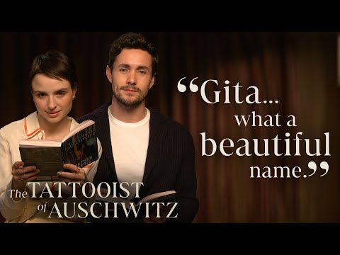Thumbnail of the video: Jonah Hauer-King and Anna Próchniak Read The Tattooist of Auschwitz