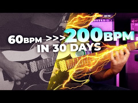 30 Days Guitar Picking Speed Burst Program