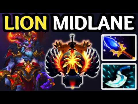 🔥 MID LION | FACET WITH INSANE DAMAGE 🔥 DOTA 2 MIDLANE